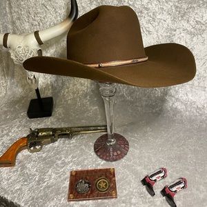 Resistol George Straight Beaver Felt Western Cowboy Hat